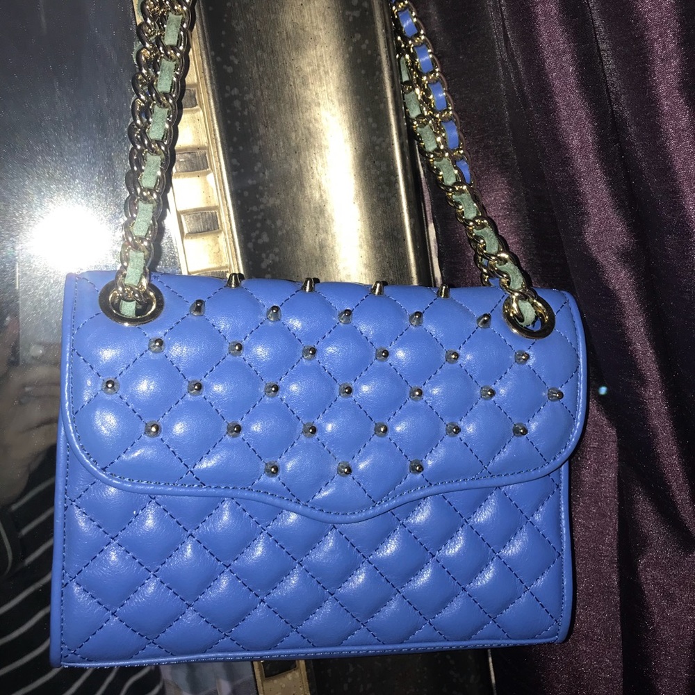 Rebecca Minkoff Mini Quilted Studded Affair